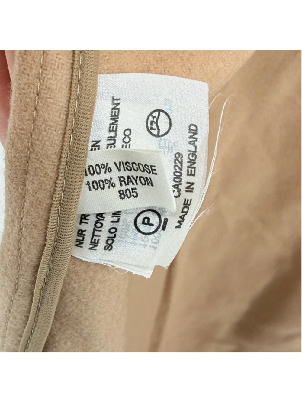 Vintage Aquascutum Trench Coat Mens 40R Beige Belted Removable Liners All Season